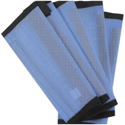 Horse Leg Fly Boots - Breathable Mesh Anti-Mosquito & Insect Protection Sleeves