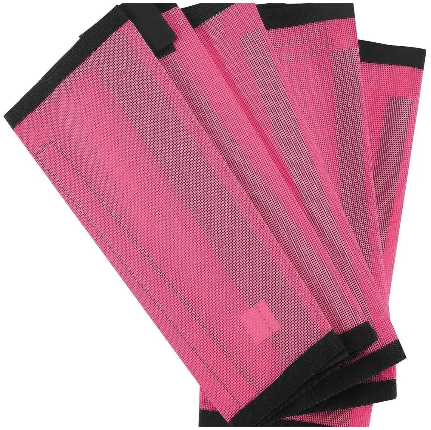 Horse Leg Fly Boots - Breathable Mesh Anti-Mosquito & Insect Protection Sleeves