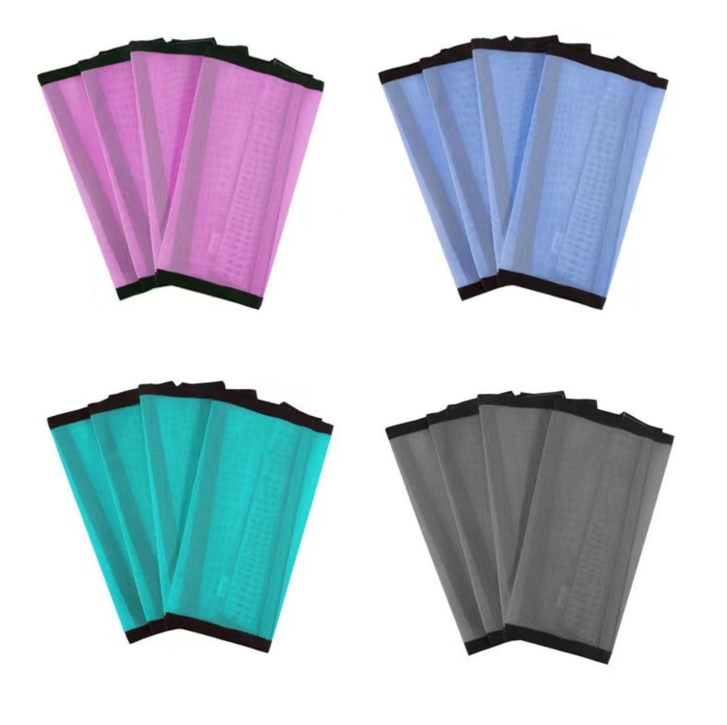 Horse Leg Fly Boots - Breathable Mesh Anti-Mosquito & Insect Protection Sleeves