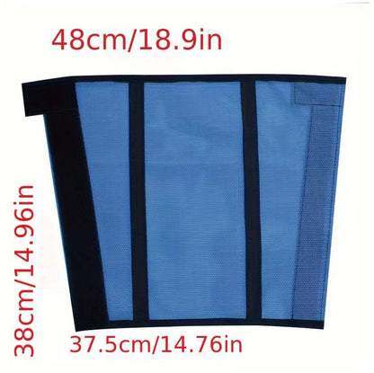 Horse Leg Fly Boots - Breathable Mesh Anti-Mosquito & Insect Protection Sleeves