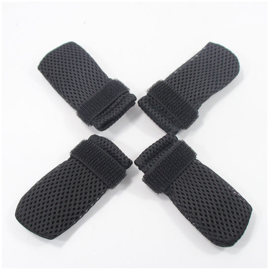 Non-Slip Cat & Dog Paw Protectors - Breathable Indoor Socks for Scratch & Floor Protection