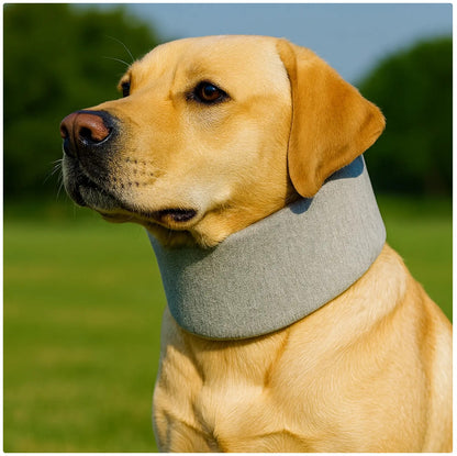 Dog Anti-Lick & Anti-Bite Protective Collar - Soft Recovery Neck Shield for Wound Care