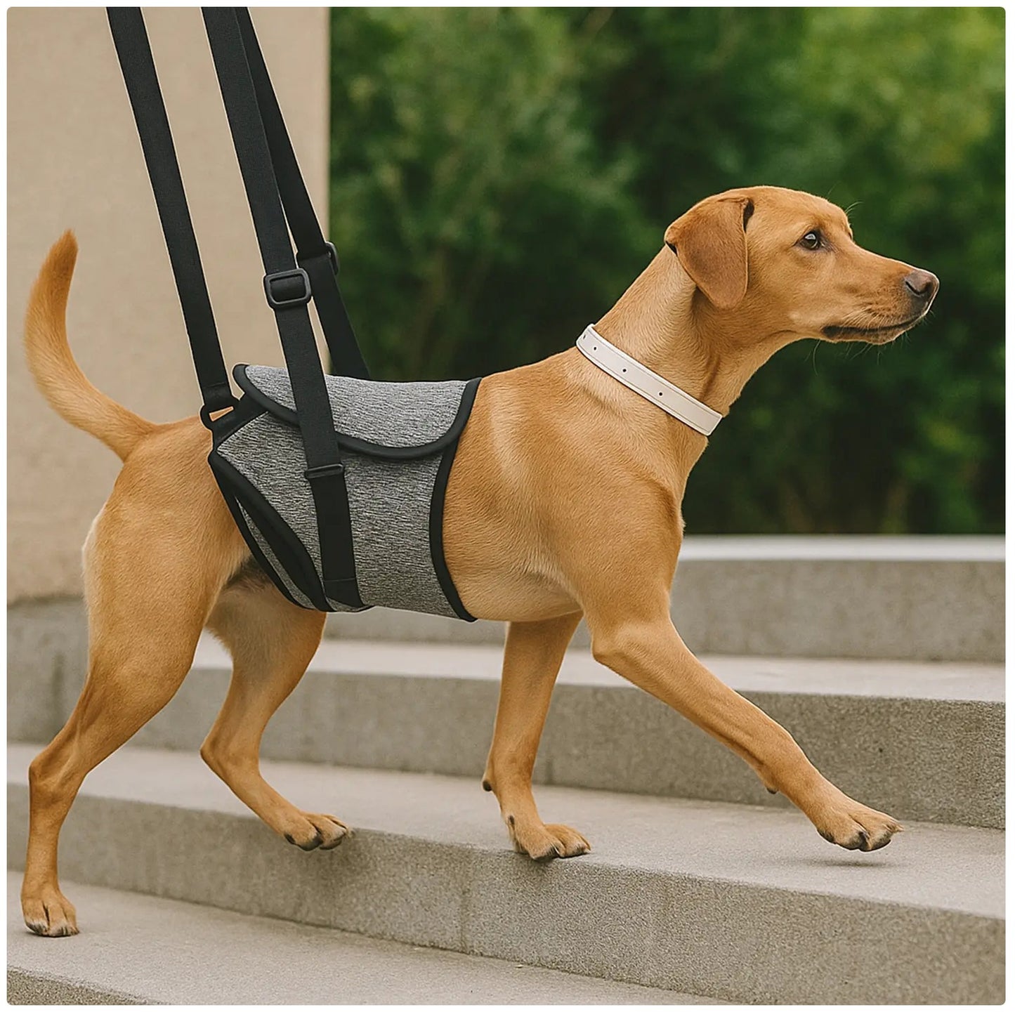 Dog Mobility Support Harness - Rear Leg Lift Aid for Senior & Disabled Dogs