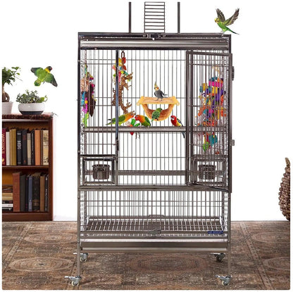 Cozy Parrot Hammock Bed - Warm Plush Hanging Nest for Birds & Small Pets