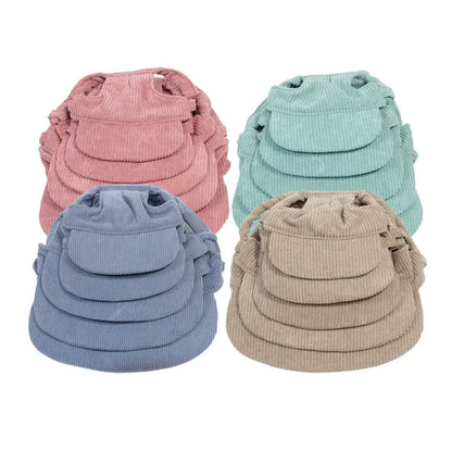Dog Sun Hat with Ear Holes - UV Protection Cap for Small to Medium Breeds