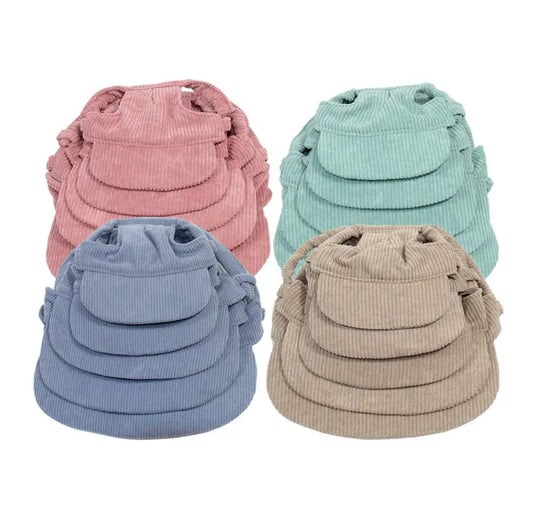 Dog Sun Hat with Ear Holes - UV Protection Cap for Small to Medium Breeds