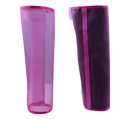 Horse Fly Leg Wraps - Breathable Mesh Socks for Insect & UV Protection