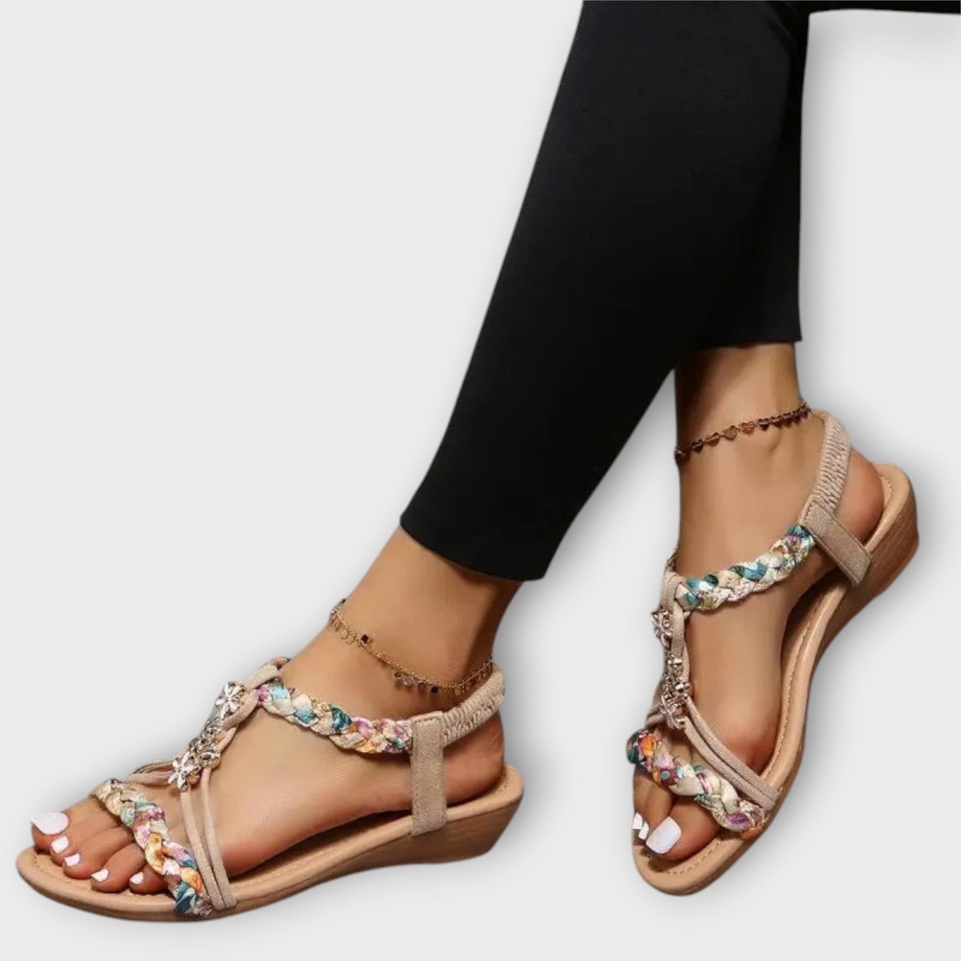 Comfortable Women's Sandal in Bohemian Style