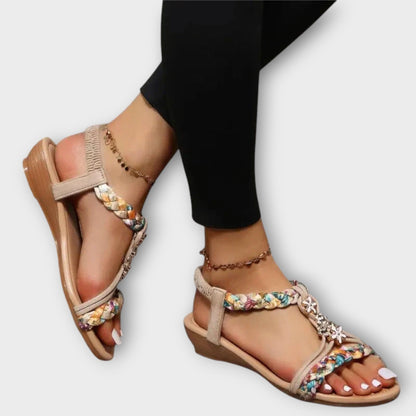 Comfortable Women's Sandal in Bohemian Style