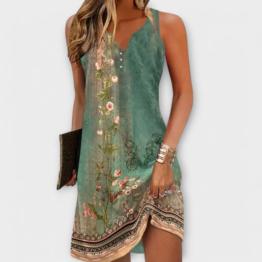 Flávia - Vestido camisero midi