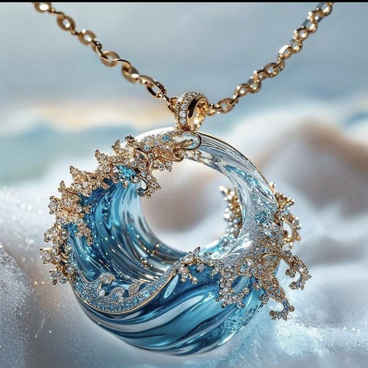Collier Exotique “Serment de l'Océan”