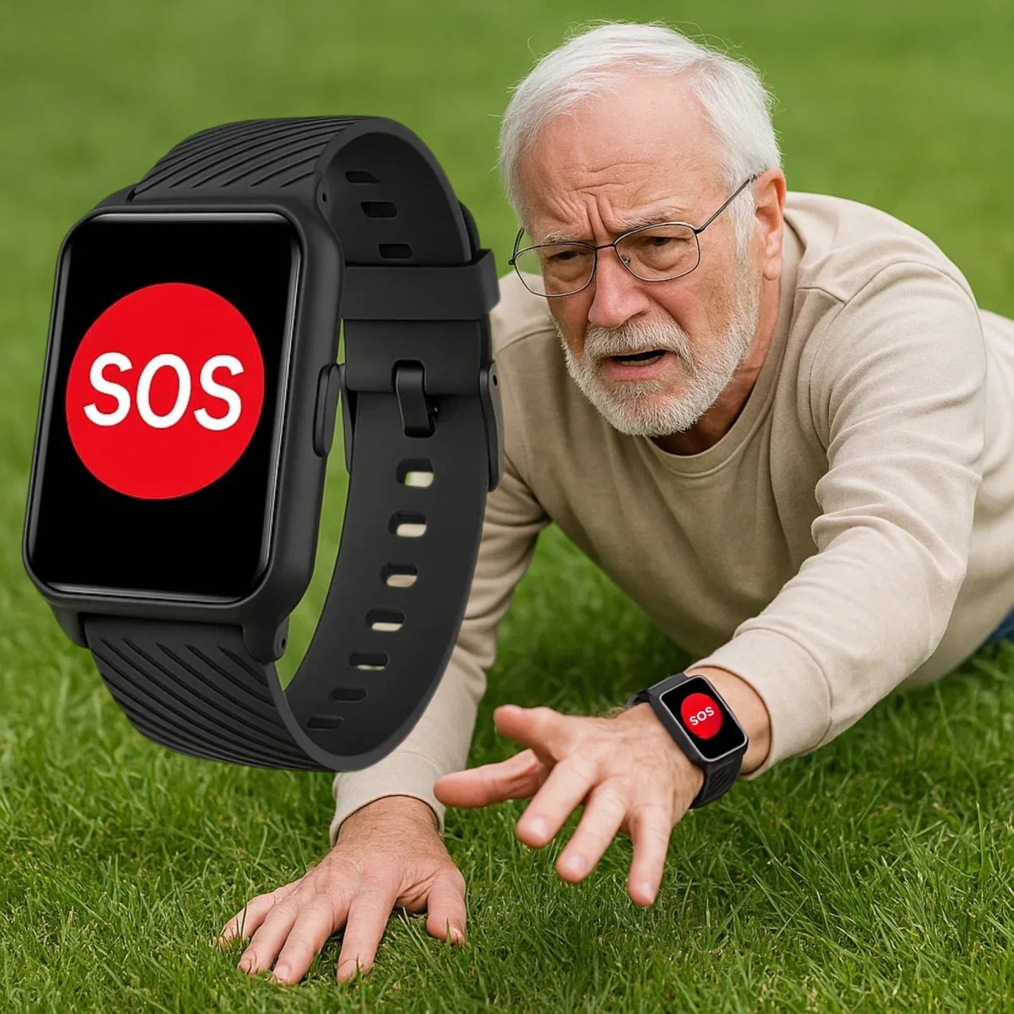 Smartwatch for Seniors with Fall Detection Feature