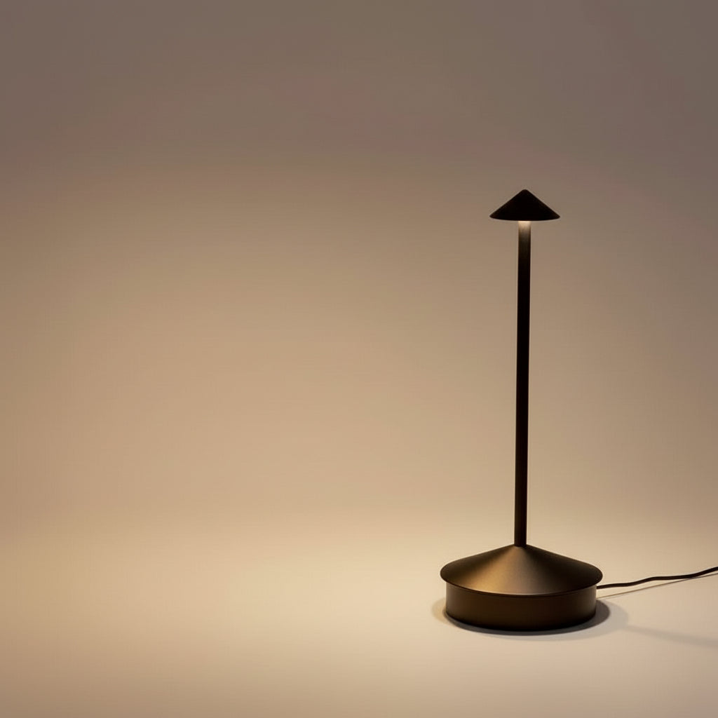 Kabellose LED Tischlampe mit Touch-Steuerung und dimmbaren Lichtmodi