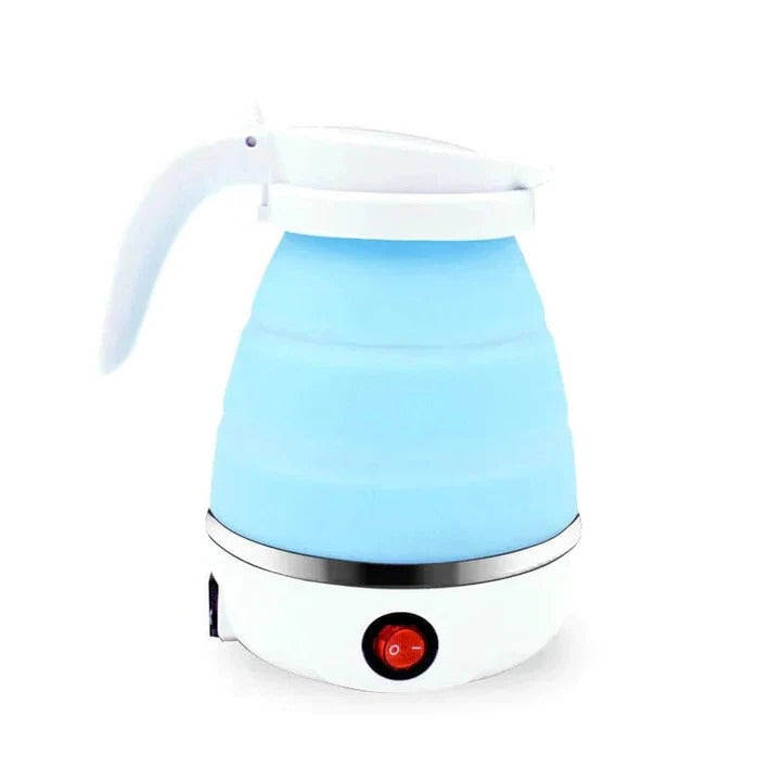 Compact Travel Kettle with Collapsible Design