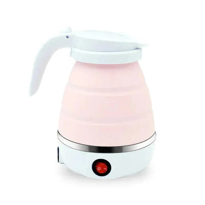 Compact Travel Kettle with Collapsible Design