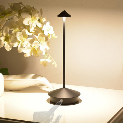 Kabellose LED Tischlampe mit Touch-Steuerung und dimmbaren Lichtmodi