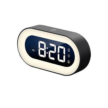 Digitaler Wecker mit dimmbarem LED-Licht und USB-C-Ladung