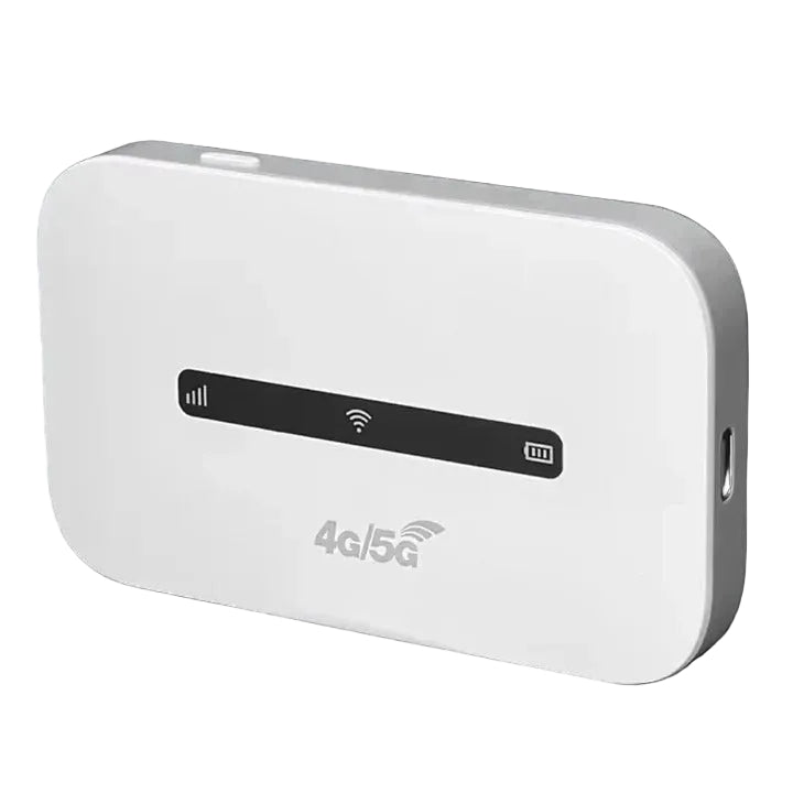 Compact 4G LTE Mobile Wi-Fi Hub with SIM Slot