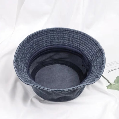 Packable Cotton Denim Bucket Hat for All-Day Comfort