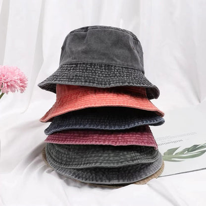 Packable Cotton Denim Bucket Hat for All-Day Comfort