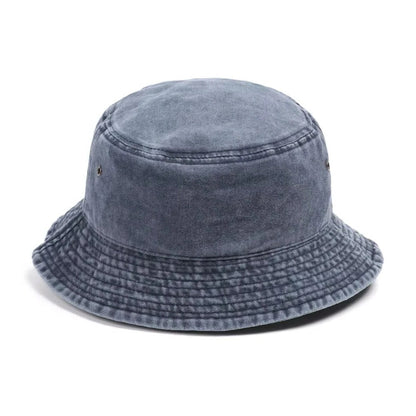 Packable Cotton Denim Bucket Hat for All-Day Comfort