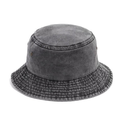 Packable Cotton Denim Bucket Hat for All-Day Comfort