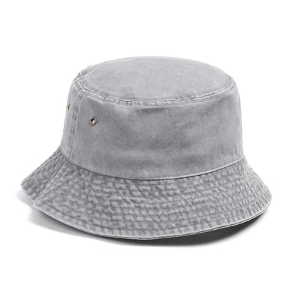 Packable Cotton Denim Bucket Hat for All-Day Comfort