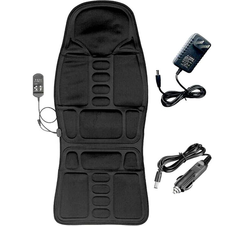 Rechargeable Comfort Massage Seat Cushion with 8 Vibration Levels
