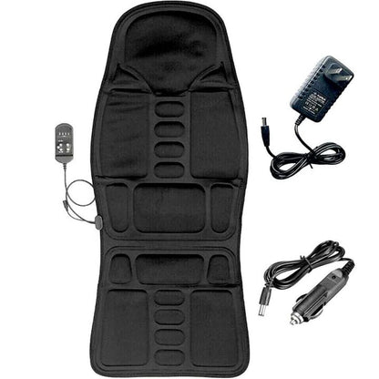 Rechargeable Comfort Massage Seat Cushion with 8 Vibration Levels