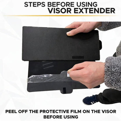 Versatile Car Sun Visor Extender for Enhanced Visibility
