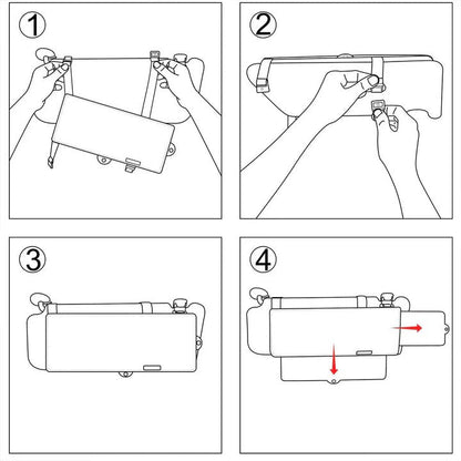 Versatile Car Sun Visor Extender for Enhanced Visibility
