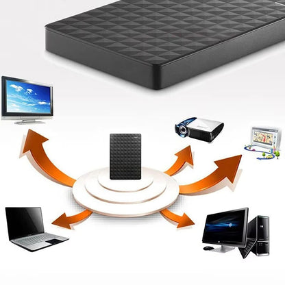 Ultrakompakte 8TB externe Festplatte für schnelle Datensicherung