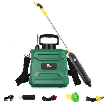 1.3 Gallon Rechargeable Garden Sprayer with Versatile Nozzles