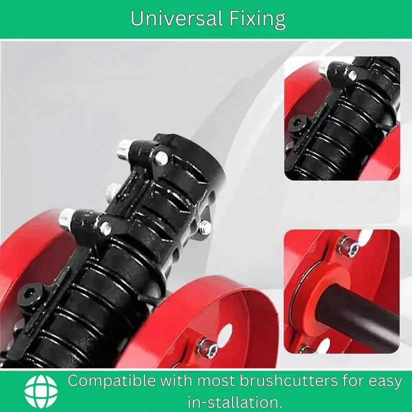 Effortless Weeding Wheel for Easy Garden Maintenance