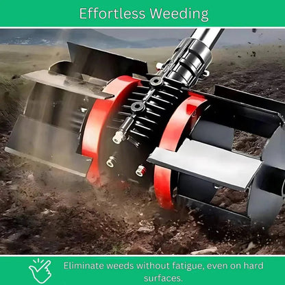 Effortless Weeding Wheel for Easy Garden Maintenance