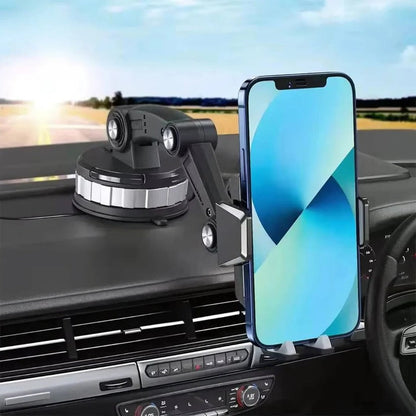 360° Drehbarer Auto-Handyhalter mit Saugnapf-Basis