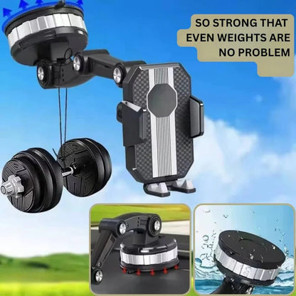 360° Drehbarer Auto-Handyhalter mit Saugnapf-Basis