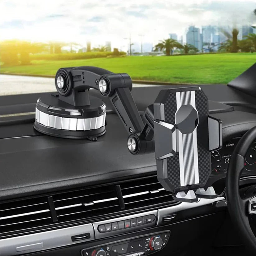 360° Drehbarer Auto-Handyhalter mit Saugnapf-Basis
