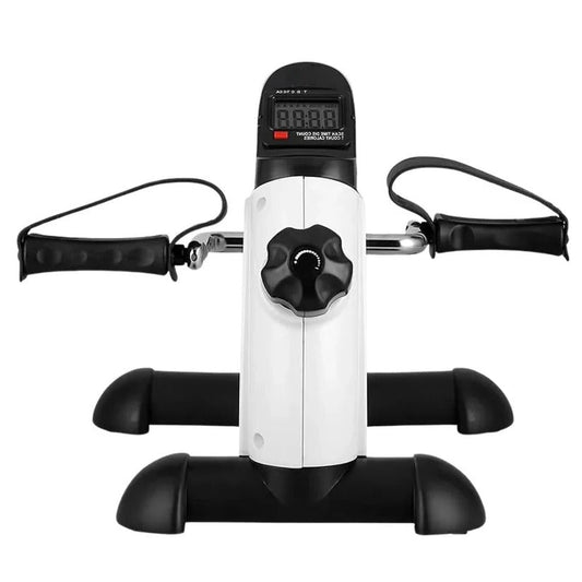 Compact Under-Desk Pedal Exerciser with Adjustable Resistance & Display