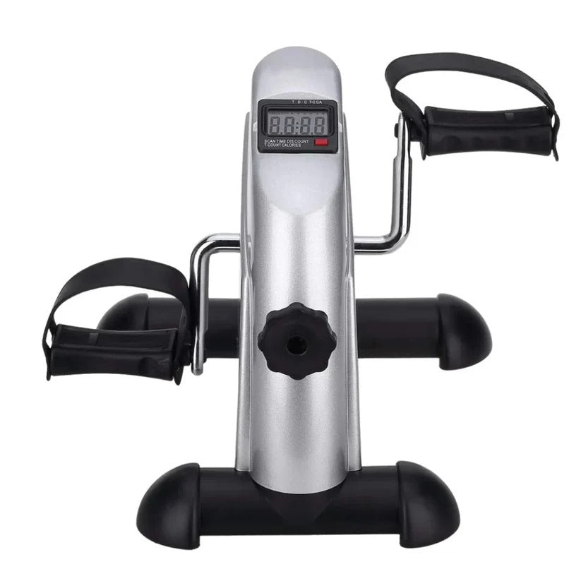 Compact Under-Desk Pedal Exerciser with Adjustable Resistance & Display