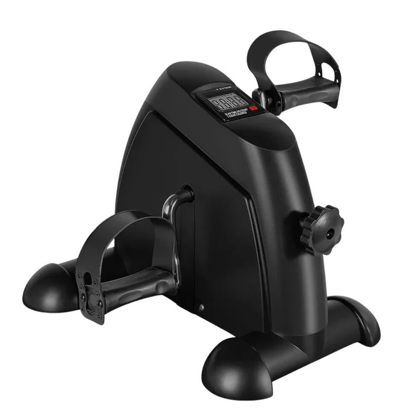 Compact Under-Desk Pedal Exerciser with Adjustable Resistance & Display