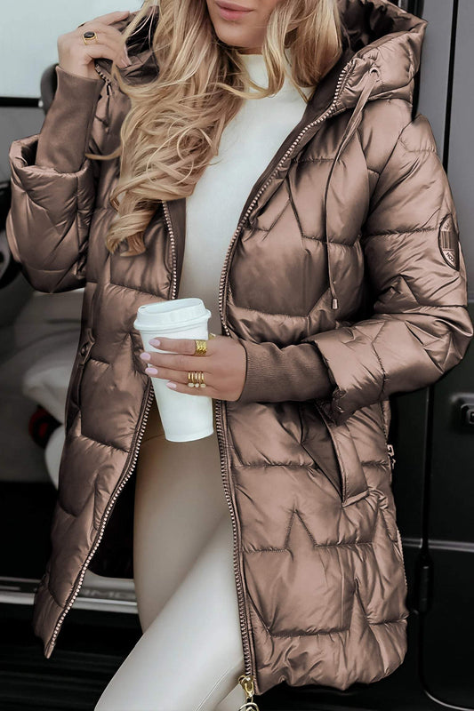 Elenya – Hooded Autumn Jacket for Women