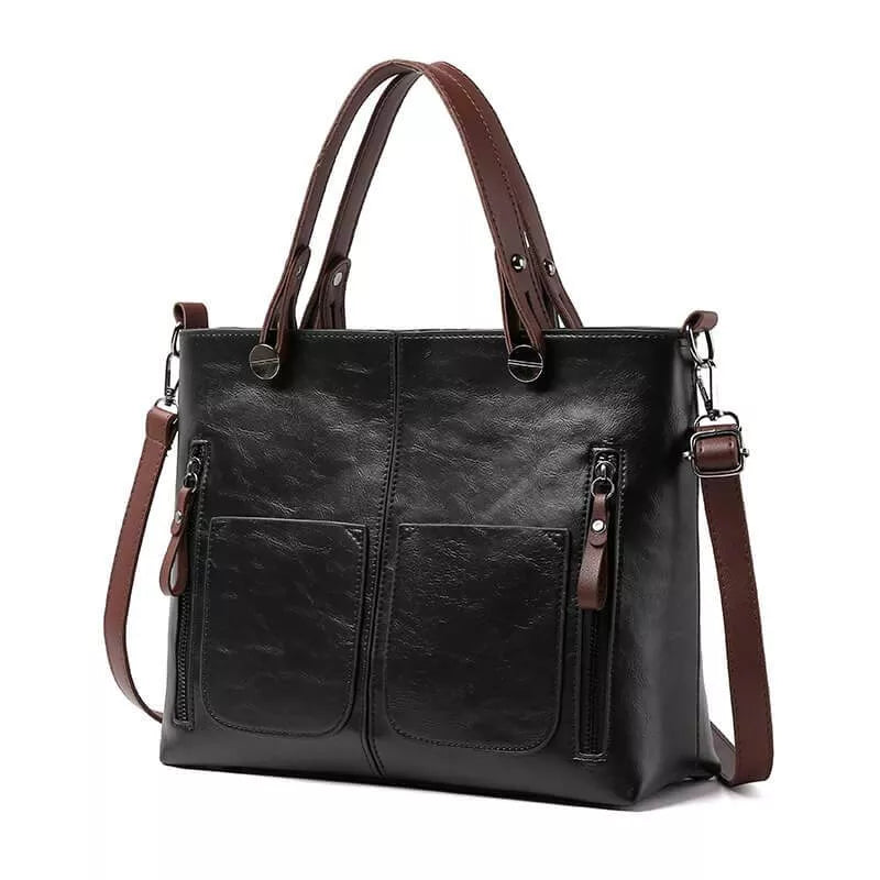 Women's Genuine Leather Shoulder Bag Tote Handbag