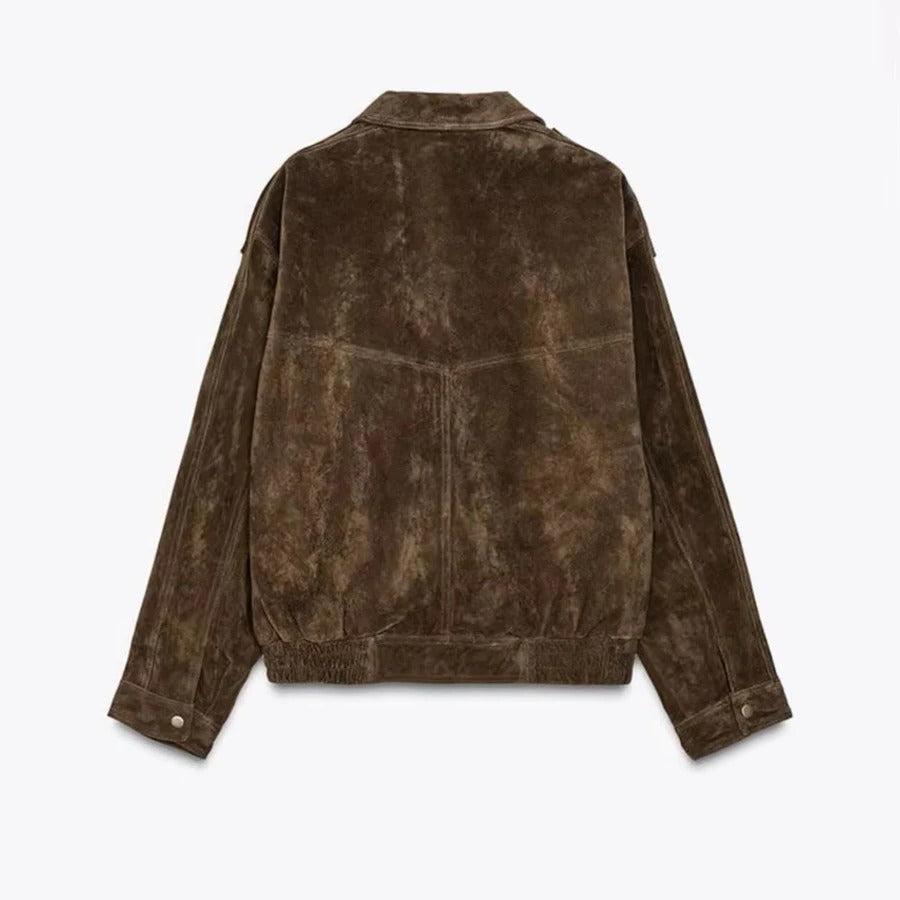 Sorella Classic Suede Jacket | Timeless Smart Casual Style | Effortless Everyday Outerwear | jacket