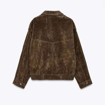 Sorella Classic Suede Jacket | Timeless Smart Casual Style | Effortless Everyday Outerwear | jacket