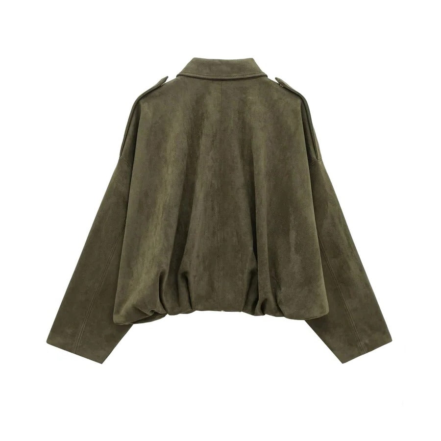 Sorella Classic Suede Jacket | Timeless Smart Casual Style | Effortless Everyday Outerwear | jacket