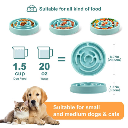 Slowfeed Eetbak Hond & Kat