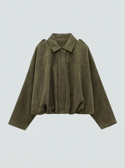 Sorella Classic Suede Jacket | Timeless Smart Casual Style | Effortless Everyday Outerwear | jacket