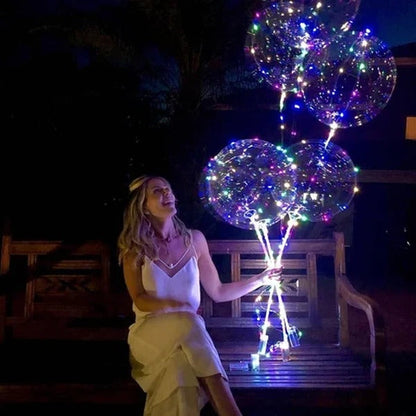 Reusable LED Light-Up Balloons