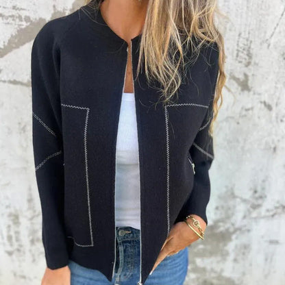Veste Zippée Premium pour Femme – Vêtement d’Extérieur Léger et Confortable